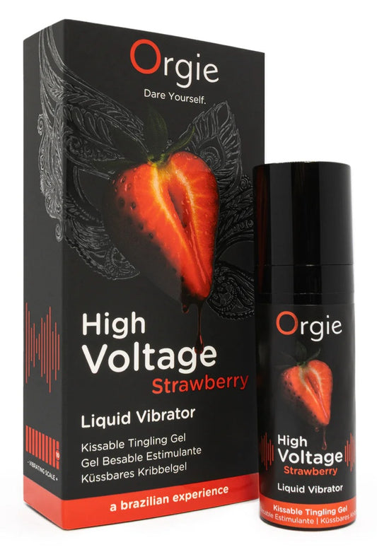 High Voltage Strawberry - Gel vibrante alla fragola