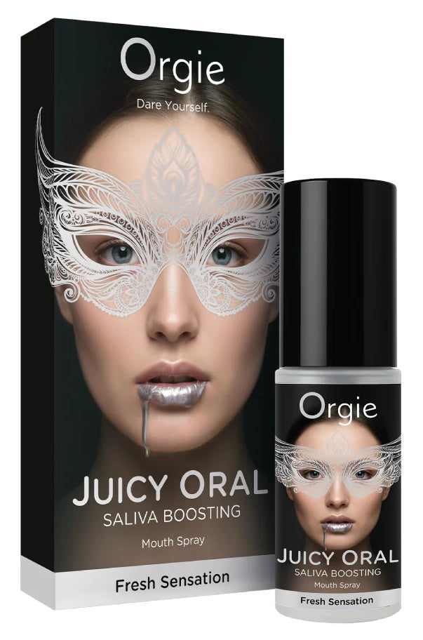 Juicy Oral Saliva Boosting Mouth Spray - spray per rapporti orali