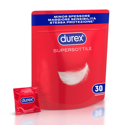 Durex Supersottile Regular - 30 pezzi