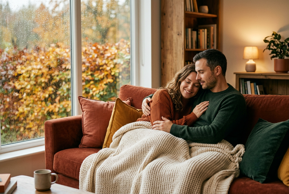 Immagine autunnale romantica per la newsletter Condomia